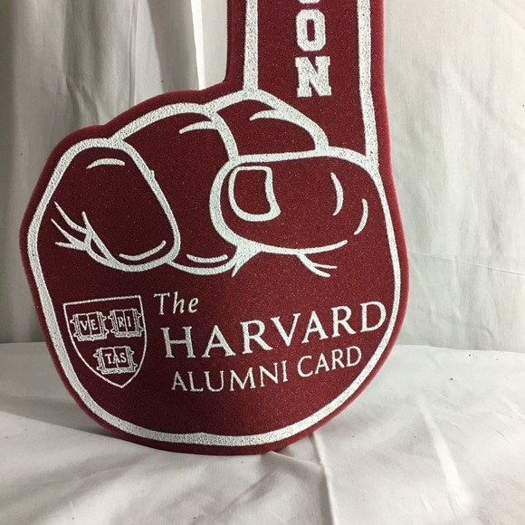 Harvard university foam finger - Picture 2 of 5